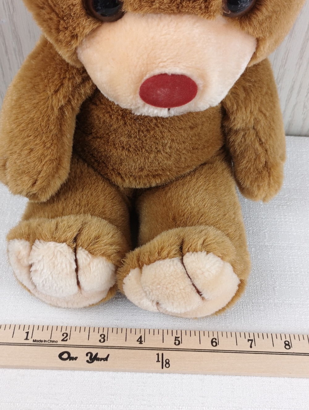 VTG Gerber Presious 12" teddy bear stuffed Animal plush Brown soft - Picture 16 of 16